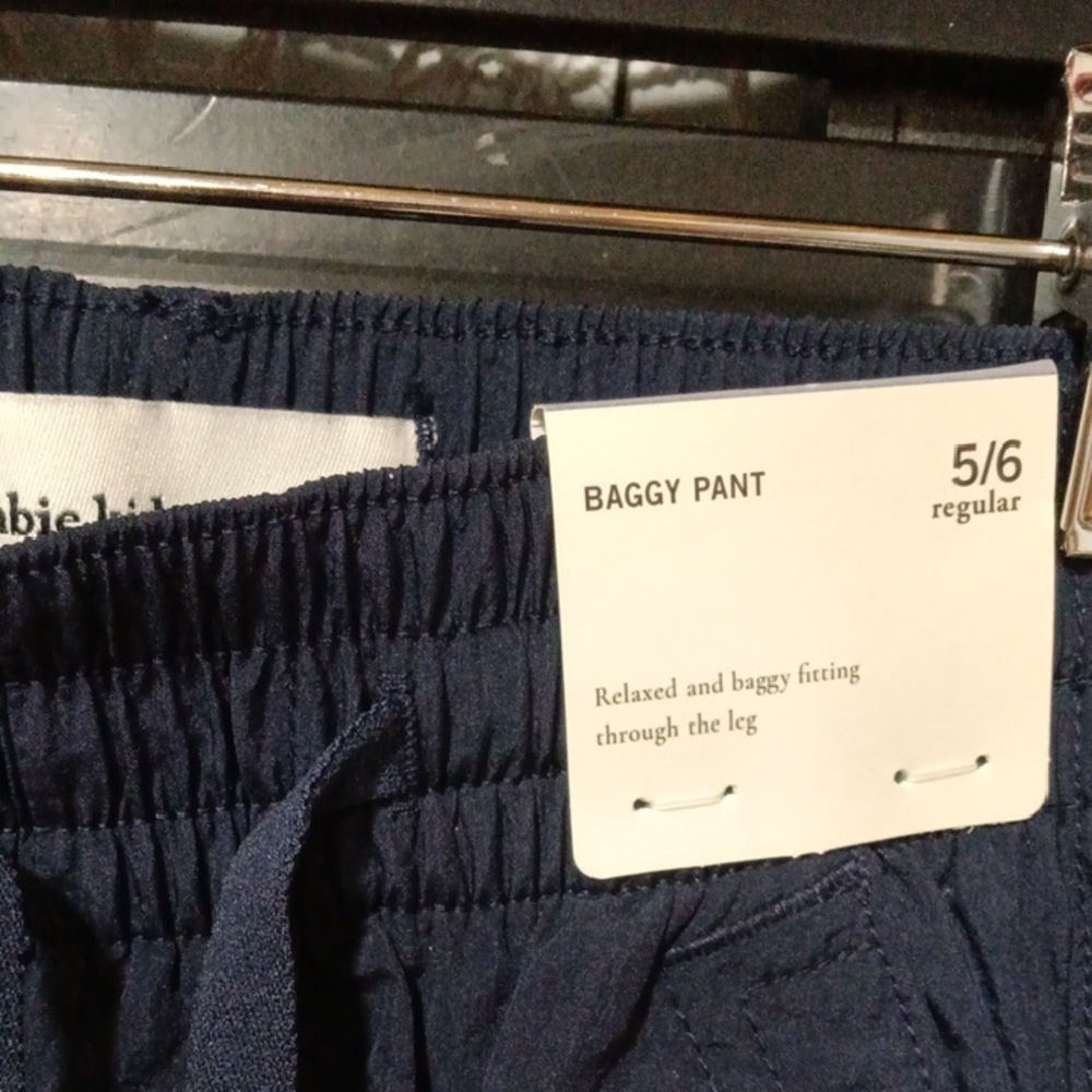 Abercrombie Kids Dark Blue Baggy Pants